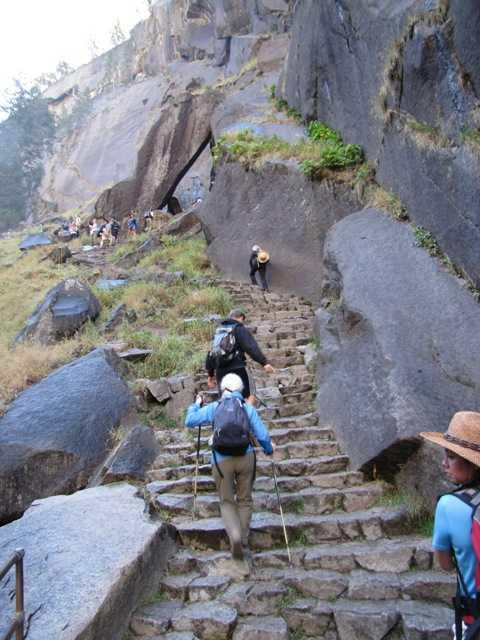 steps to Vernal Falls